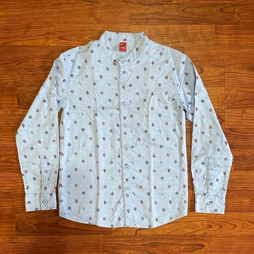 Boys Button Down Long Sleeve